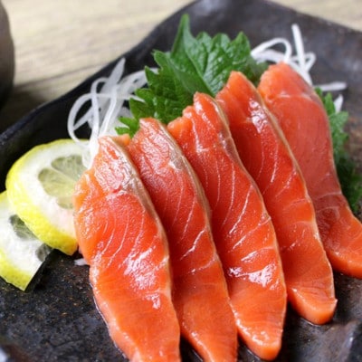 青森サーモン　サク　100g×5サクセット【配送不可地域：離島】【1734233】