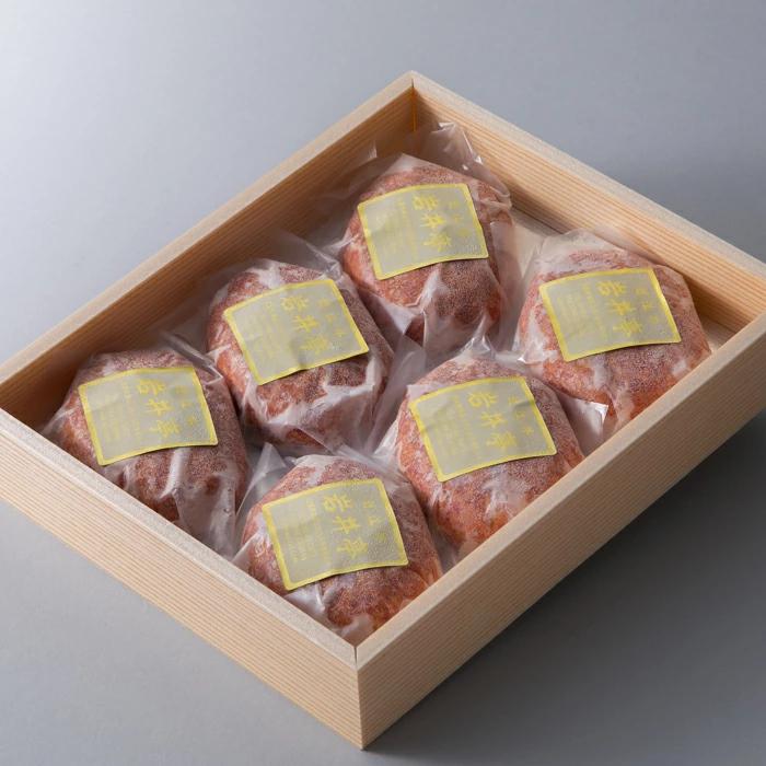 岩井亭 近江牛 冷凍 生ハンバーグ 150g×6個 ［髙島屋選定品］株式会社高島屋洛西店 滋賀県 東近江市 A-D14 和牛 近江牛 肉 ハンバーグ 生ハンバーグ 冷凍 惣菜 おかず グルメ ギフト