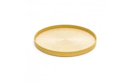 Round Rays Tray S ホワイトアッシュ WhiteAsh  ｜トレー プレート お皿 皿 食器 インテリア