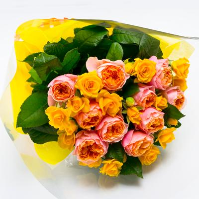 ふるさと納税 静岡市 バラの花束　ミックス 20本