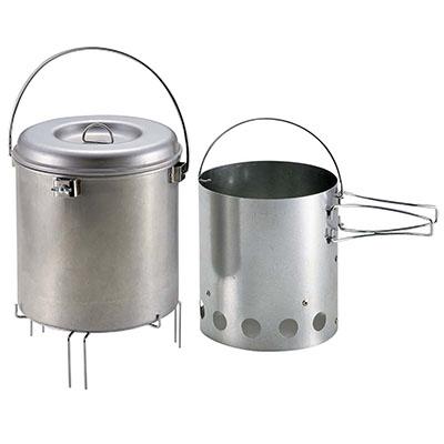 ふるさと納税 三条市 [CAPTAIN STAG] 大型火消しつぼ　火起し器付き (キャプテンスタッグ)【015P071】