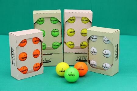 【ご注文から６ヶ月以内の発送】お得セットロストボール　6個×6　【HONMA　D1　シリーズ　混合】ゴルフボール