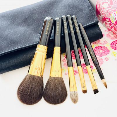 ふるさと納税 熊野町 熊野化粧筆　宙プレミアム6本セット&amp;ケース　熊野筆ほうこどう