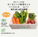 【ふるさと納税】オーガニック 野菜 定期便 「 おためしセット 」 毎月1回 計12回お届け 【 有機野菜 野菜セット 有機JAS認証 取得 JGAP認証 SDGs しあわせ野菜畑 】