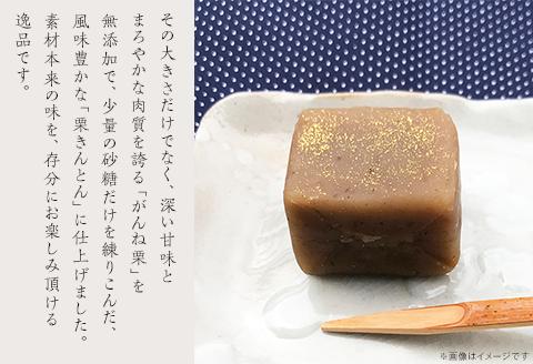 がんね栗衛門G ミニ 10個入 がんね栗の栗きんとん 無添加【がんね栗の里】
