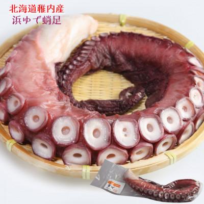 ふるさと納税 稚内市 北海道宗谷産 浜茹で たこ足 お刺身用 1本 (600g前後) 冷凍 |  | 01