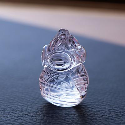 ふるさと納税 山梨県 【縄文アクセサリーDo_goods】縄文の息吹が宿る「水晶どぐりん」ミニオブジェ659-646 |  | 02