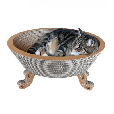 ふるさと納税 館山市 猫のおしゃれ爪とぎ「カリカリーナPace」グランデサイズ |  | 01