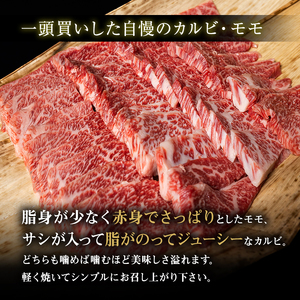 近江牛 焼肉 カルビ モモ 700g 近江牛