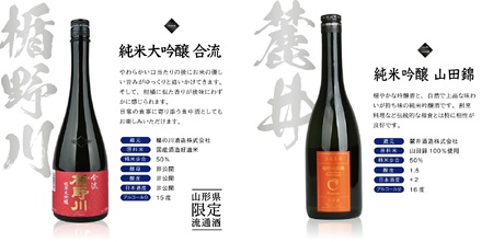 SF0348　酒田6蔵の地酒　磨き50％飲み比べセット　計6本(各720ml×1本)