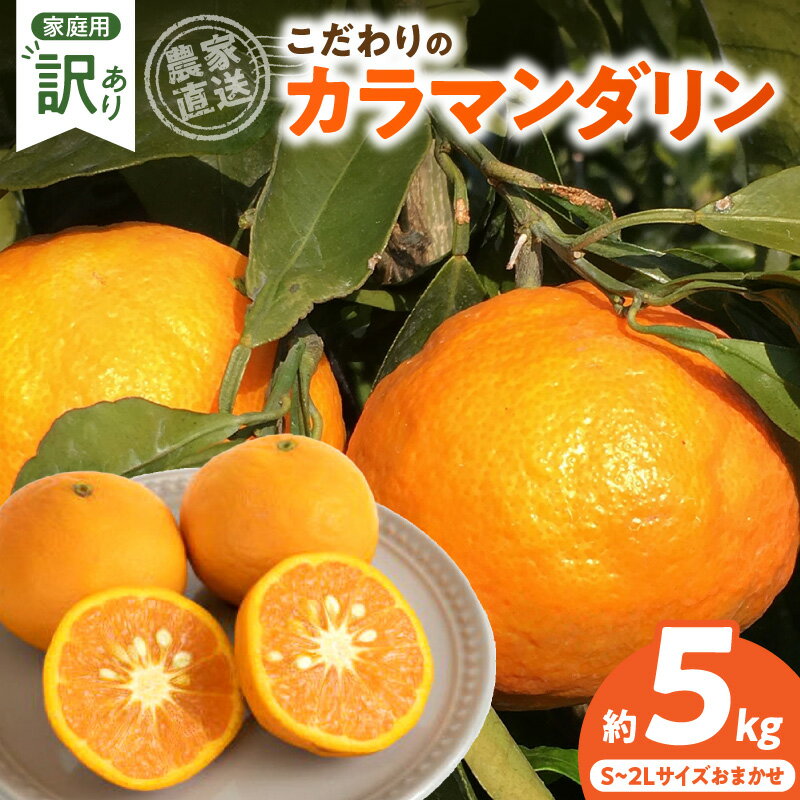 【ふるさと納税】【2027年先行予約】 こだわりの カラマンダリン 【訳あり 家庭用】 約5kg 藤秀園 【ミカン 蜜柑 柑橘 温州みかん 和歌山 有田】【ミカン 蜜柑 春みかん 柑橘】