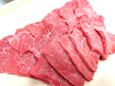 【寛閑観】近江牛厳選『赤身』焼肉用　350g【冷蔵】【FR14SM】
