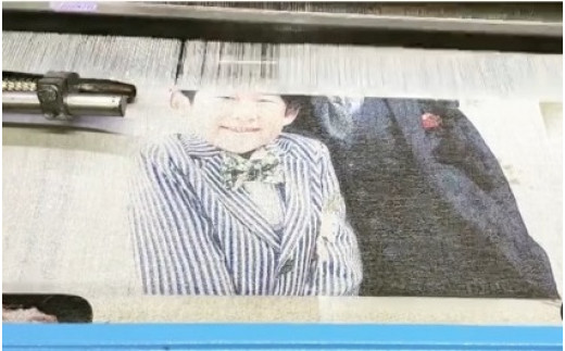 希望すれば実際に生地を織っている動画データの納品も可能♪