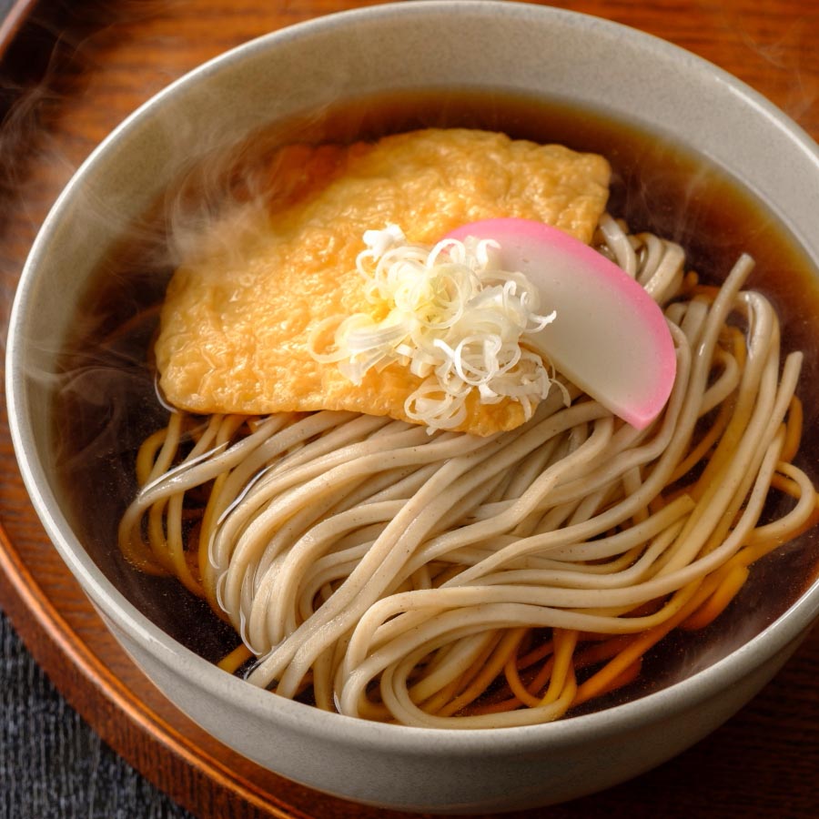 年越しそば、新年紅白うどん 木箱詰合わせ（8人前）【12月お届け】