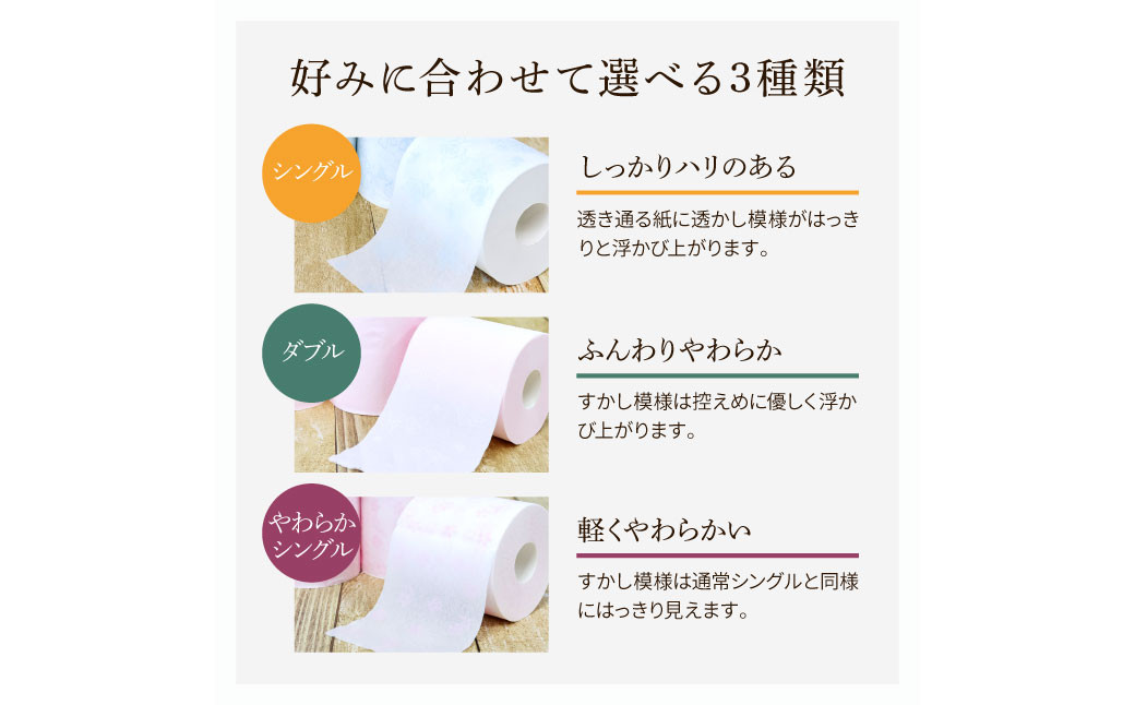 ハヤシの白花シングル ３０ロール入り トイレットペーパー シングル