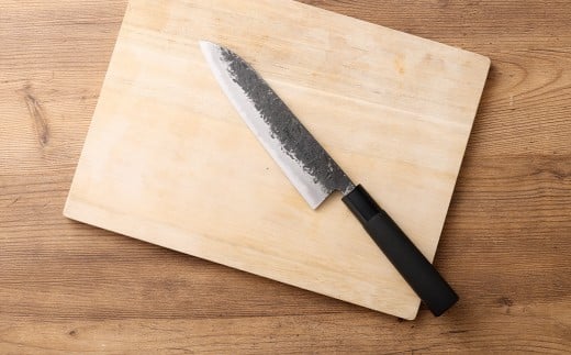 【一般向け】＜名入れなし＞ 大切な人へのプレゼントに！ 選べる感謝のメッセージ入 三徳包丁 大切な人向け ／ 包丁 刃物 調理器具 家庭用包丁 九州 熊本県 人吉市