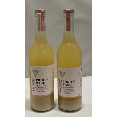 【ふるさと納税】仮面の女神 クラフトドブロク もも(720ml×2本)　信州味噌の丸井伊藤商店【1576505】