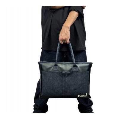 ふるさと納税 東海村 ビジネスバッグ(黒) |  | 01