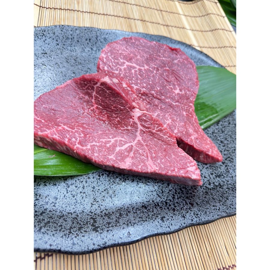 ＜岩島屋＞A-5ランク「飛騨牛」赤身ステーキ用（モモ）250g×2枚