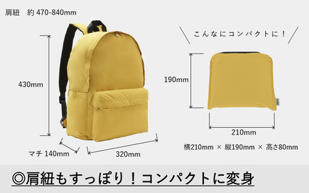【TO＆FRO】超軽量！撥水機能付きバックパック【ブラック】| リュック リュック  超軽量 トゥーアンドフロー