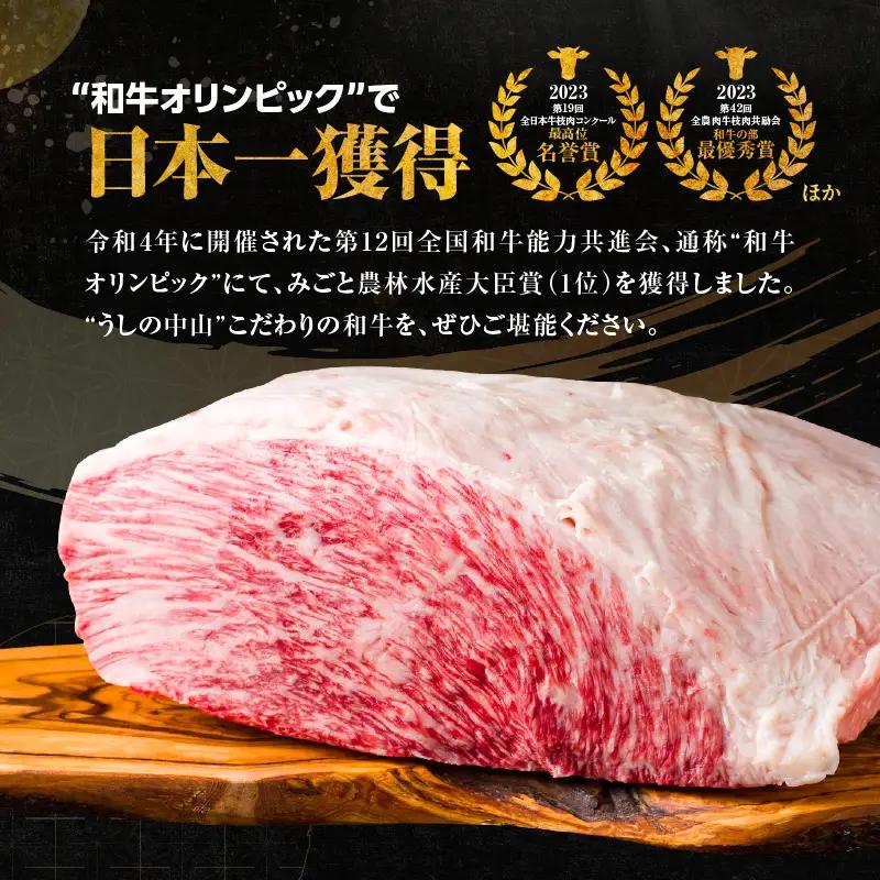2471 【鰻も牛もどっちもイエェェェーイ！4】鹿児島県大隅産「カット」 うなぎ蒲焼 80g×1枚 うしの中山和牛100% ハンバーグ 2個 KN050-013 肉 牛肉 魚 冷凍