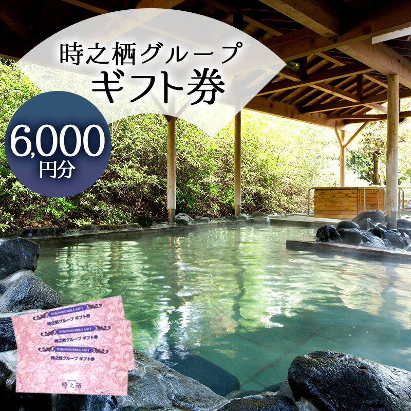 【ふるさと納税】旅行 静岡 時之栖 グループ ギフト券 6,000円分 （2万円寄付コース） チケット 券 旅行券 宿泊券 食事券 利用券 ホテル 温泉 レストラン グランピング 施設 トラベル 観光 体験 旅 ギフト プレゼント 贈答 贈答品 贈り物 静岡県 裾野 裾野市
