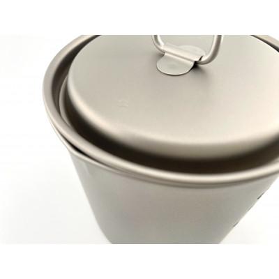ふるさと納税 燕市 チタンヌードルマグカップ650 スプーンフォーク付 【アウトドア食器 調理器 直火OK】 |  | 03
