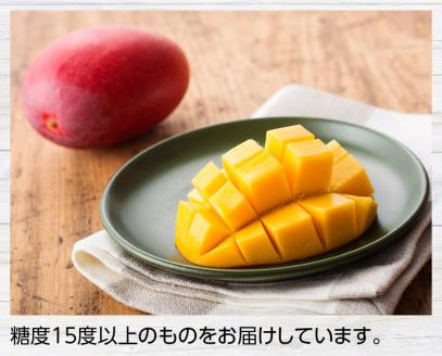 【令和8年発送】宮崎県産完熟マンゴー「おひさまハニーマンゴー」2L（小）×3玉 【 果物 フルーツ マンゴー 宮崎県産 完熟マンゴー みやざきマンゴー 】[C03305]
