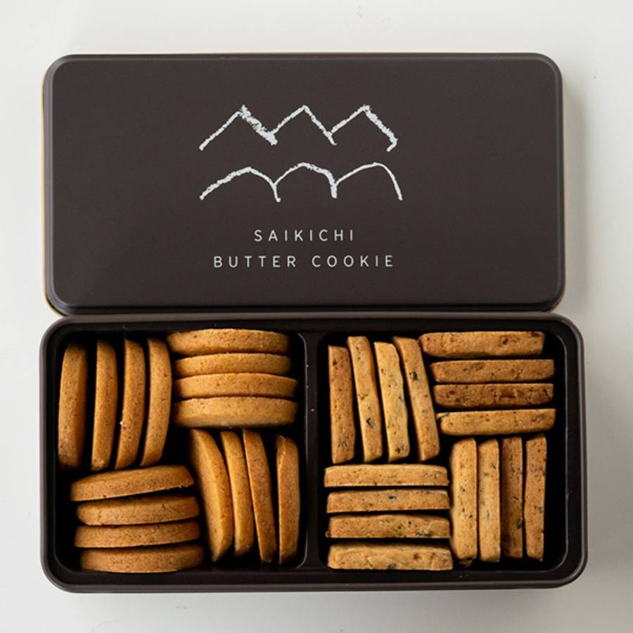 ＜斉吉＞SAIKICHI BUTTER COOKIE 32枚（2種類・各16枚）
