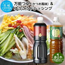 【ふるさと納税】万能つゆ（かつお風味）×長崎柑橘ゆうこうドレッシング