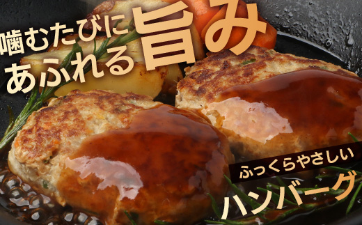 花の木農場 豚肉 ハンバーグ セット （100g×3個×6P） HK-4｜ 冷凍 ハンバーグ パック 豚肉 国産 ひき肉 お弁当 おかず 惣菜 手作り 農福連携 鹿児島県 南大隅町 花の木ファーム