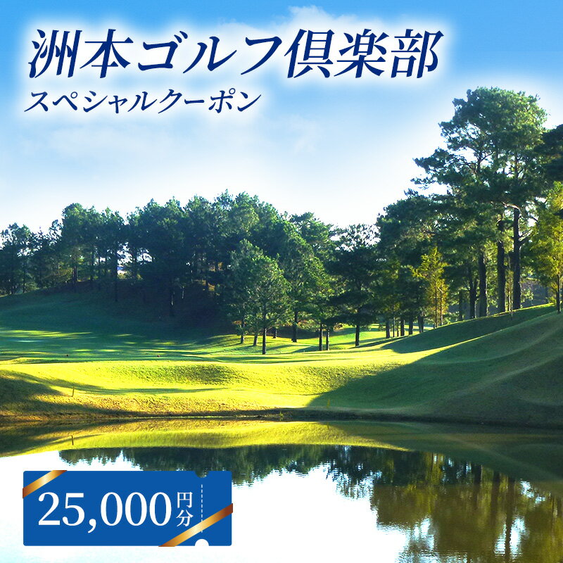 【ふるさと納税】洲本 ゴルフ倶楽部 スペシャルクーポン 25,000円分 ゴルフ場 ゴルフ 利用券 兵庫 兵庫県 洲本市 淡路島