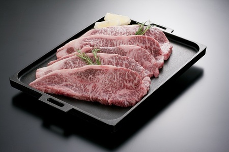 ファームズ千代田「びえい和牛」サーロインステーキ900g[087-01]