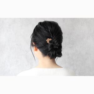 まるでジュエリー☆かんざし　Basic Curvy　ピンクゴールドメッキ