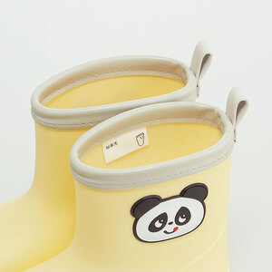 ワッペン付レインブーツ　ごぱん　16cm　672200　5-107