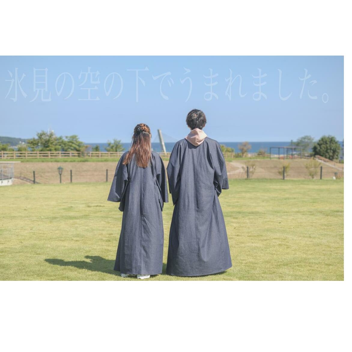 denimアウターきもの（レディースサイズM）_イメージ2