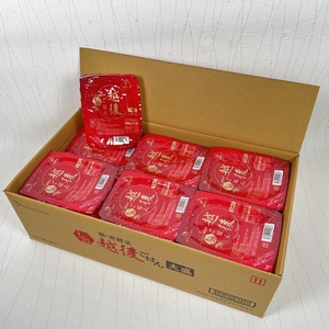 【たんぱく質調整食品】【6ヶ月定期便】 1/25 越後ごはん大盛 200g×30個×6回 バイオテックジャパン 越後シリーズ 1V57162