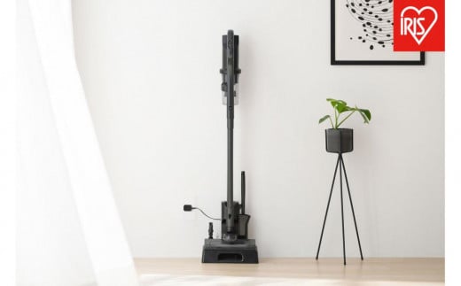 掃除機 充電式サイクロンスティッククリーナー SCD-185PM-BH ナチュラルブラック