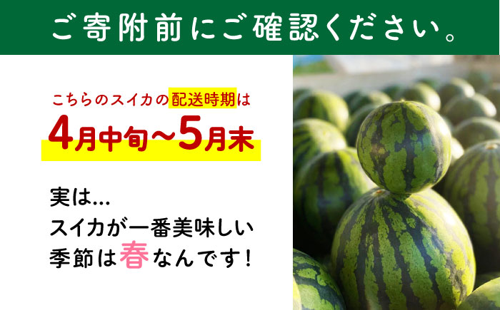 【先行予約】ひとりじめBonBonリッチ～黒皮小玉 スイカ 2玉～【とみおか農園】 [ZEM002]