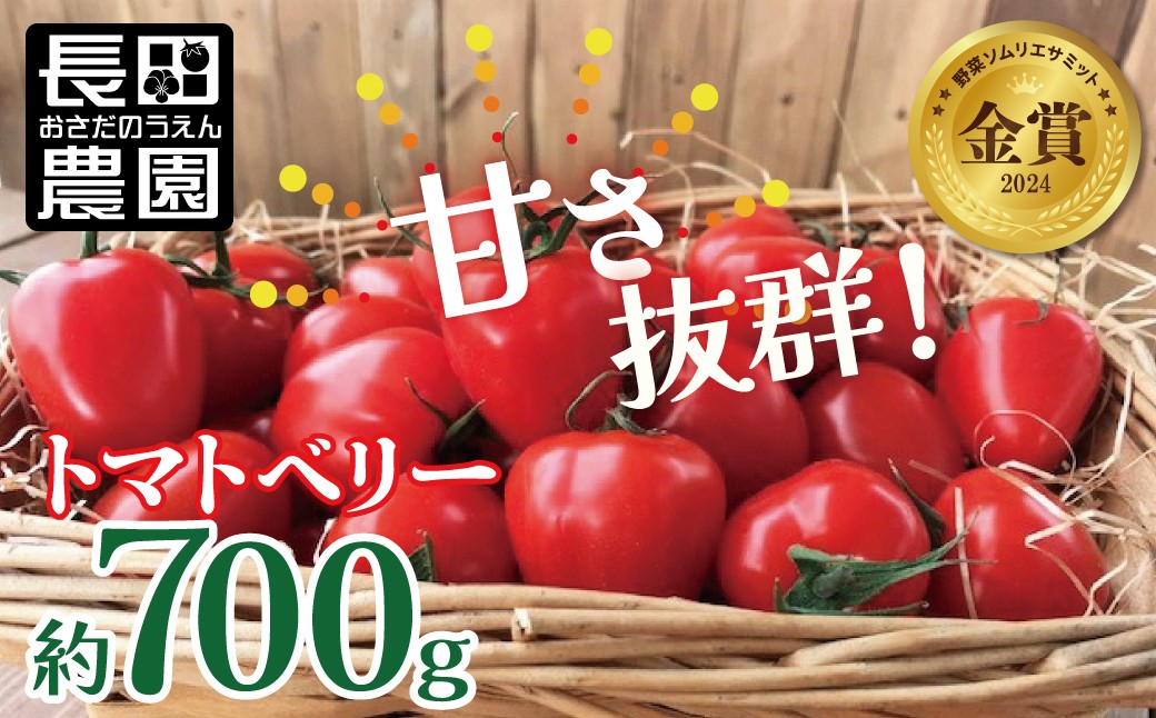 
                  【先行受付】【お試し】甘さ抜群!トマト嫌いでも食べられるトマトベリー 約700g（11月～2月発送） 野菜ソムリエサミット 金賞 受賞 長田農園  産地直送 トマト とまと 野菜 やさい フルーツ サラダ 濃厚 甘い ご褒美 プレゼント 美容 健康 リピート多数 人気 高評価 数量限定 碧南市 H004-183_Nov
                