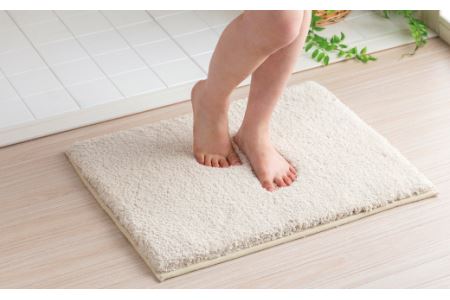 【ふるなびWEEK対象】思わず頬ずりしたくなるバスマット プレミアム45x60ｃｍ　ベージュ FN-Limited-PR