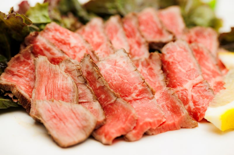 福島牛 牛のたたき 牛ランプ 赤ランプ 赤身 ブロック 約600g