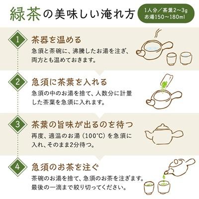 ふるさと納税 可児市 水野茶園のお茶　一番茶・二番茶セット(喜撰200g、かりがね200g×2袋、煎茶200g×4袋) |  | 02