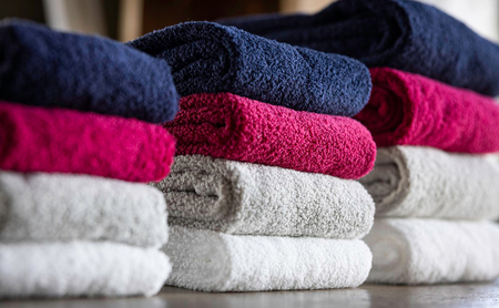 【おぼろタオル】100年の極-modern style-/バスタオル1枚 グレー