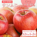 【ふるさと納税】≪発送時期と内容量が選べる≫青森県産 訳あり サンふじ 3kg 5kg 10kg【青森県 平川市 山内農園】家庭用 12月発送 1月〜2月発送 平川市産 青森りんご りんご リンゴ 林檎 ふじ 贈答 贈答品 お取り寄せ 先行予約 果物 くだもの フルーツ レビューキャンペーン