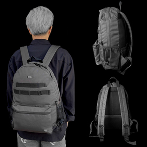 背面セキュリティーポケット付き アーバンシールド リュック ブラック 静岡県 牧之原市 REVOLLA