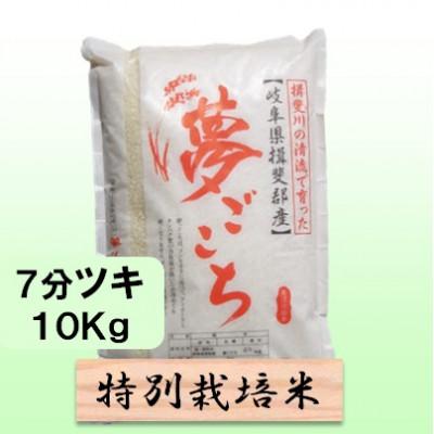 ふるさと納税 池田町 【令和7年産】特別栽培米 10kg【7分ツキ】(夢ごこち)