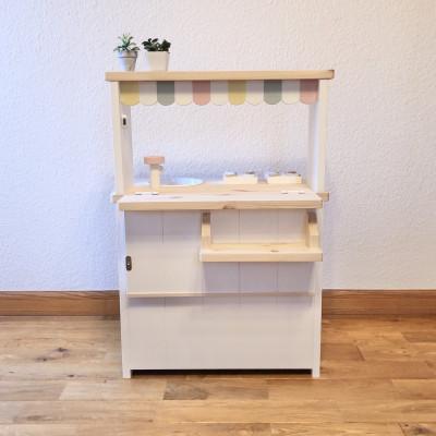 ふるさと納税 茅野市 メーベルヒナナ　木製　おままごとキッチン　Sサイズ両開きタイプ　ナチュラル |  | 02