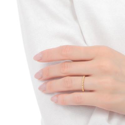 ふるさと納税 富士川町 K18 ボールデザインリング　R3999-Y #6 |  | 03