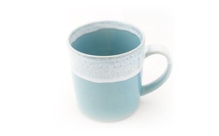 【波佐見焼】Folk Design トールマグ 青釉白唐津流し 1点【玉有】[IE64]